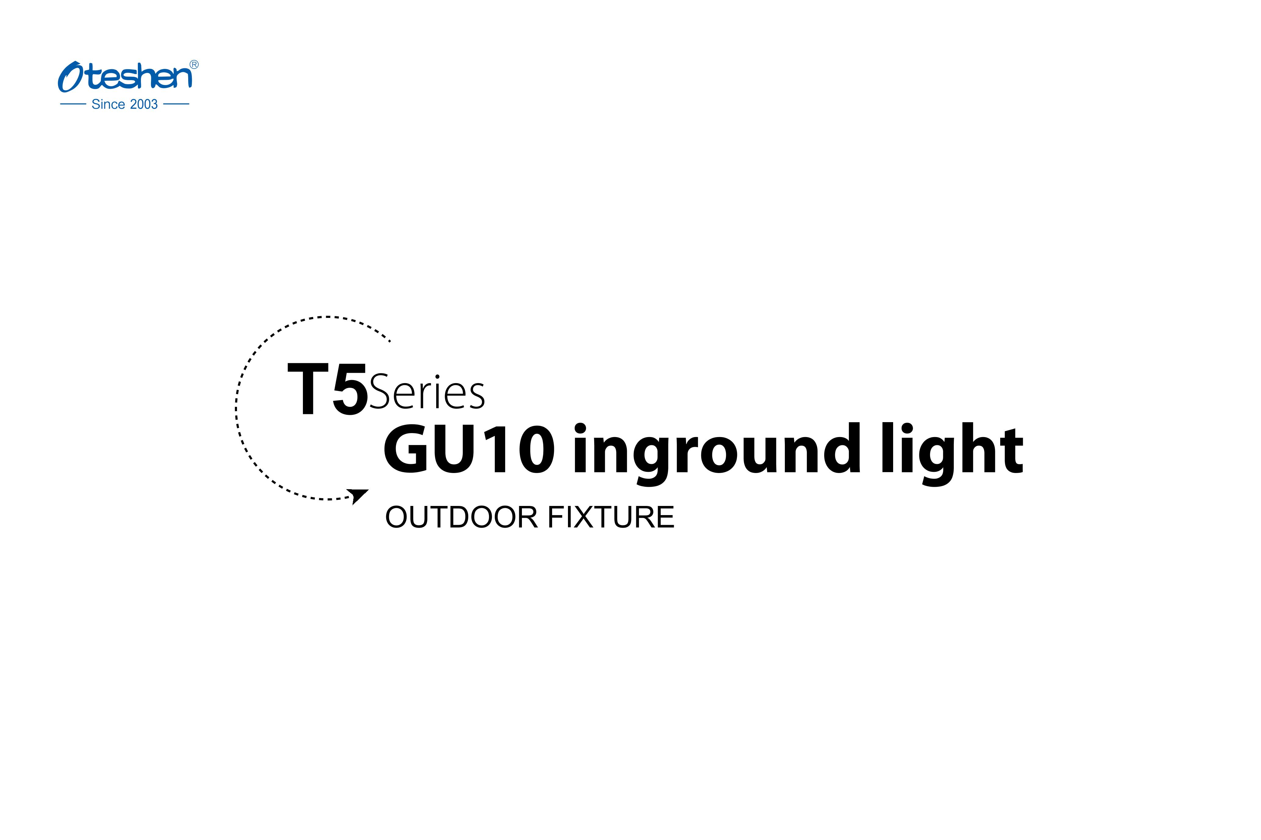 GU10 inground light
