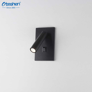 LED Bedside Reading Light with Adjustable Angle, Aluminum Build, 2X4 Junction Box Compatibility LCG2310-2