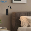 LED Bedside Reading Light with Flexible Adjustable Tube, Aluminum Anti-Glare, USB Type-C Charging Option LDG2120-3 LCG2130-3