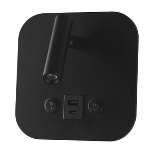 Led Bedroom Wall Mounted with USB charge Indoor Reading Light LBD8260C