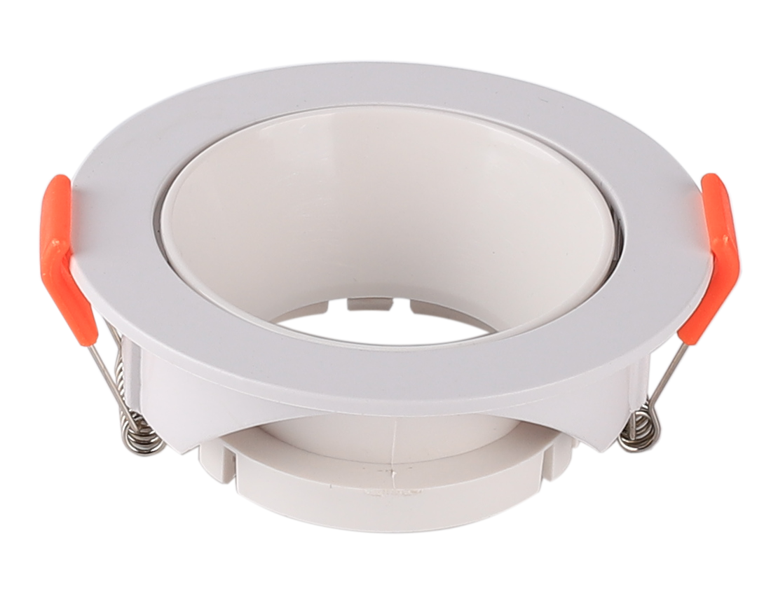 PC Material Round Size And Square Size LED Downlight Fixture GU10 LED Downlight Fixture 