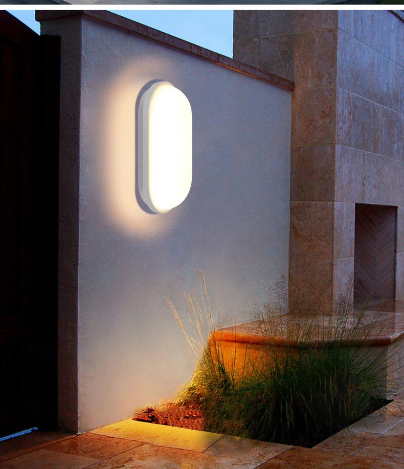 led outdoor wall light