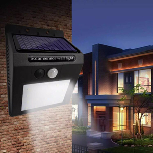 Hot selling IP44 led solar wall lights motion sensor wireless waterproof High Quality Outdoor