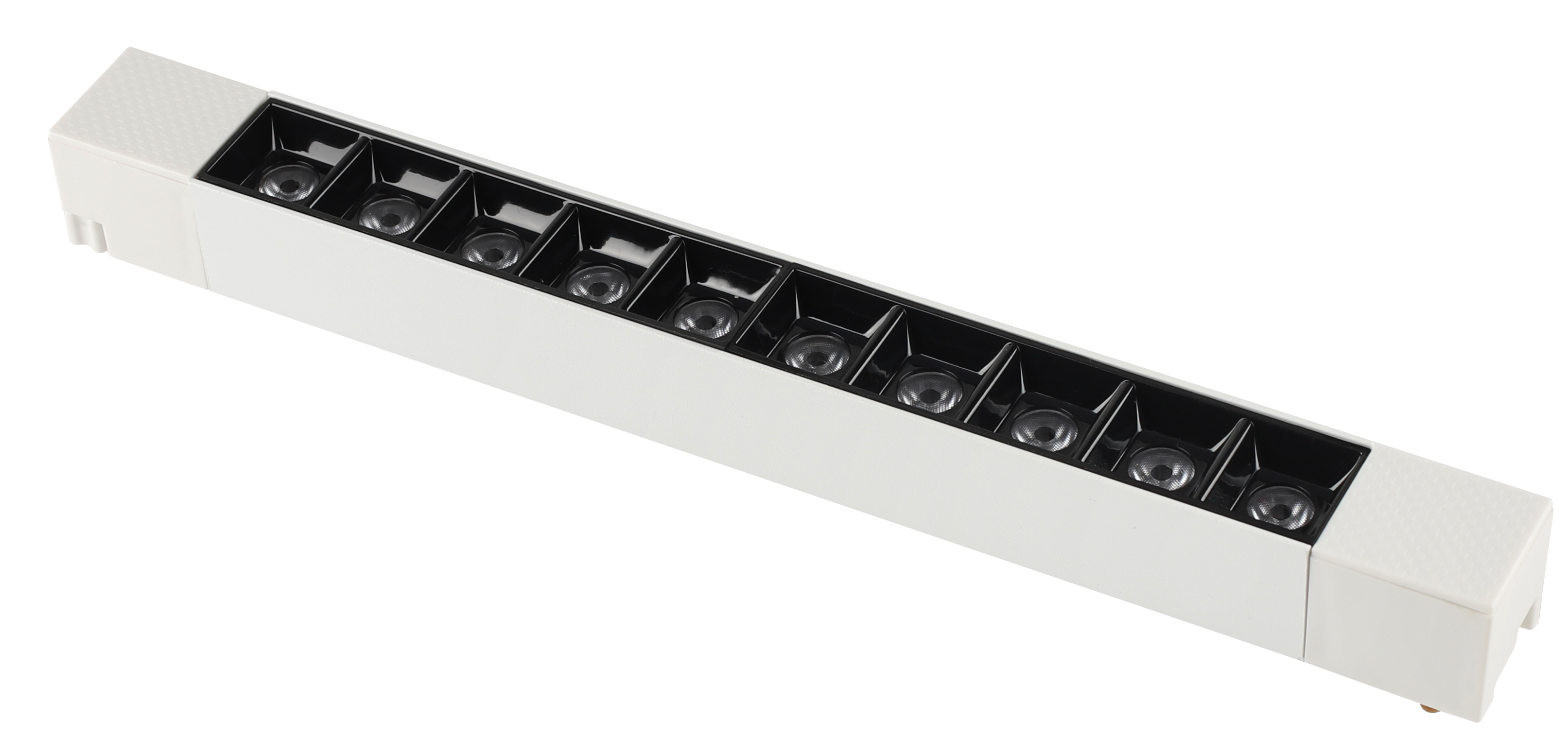 Good Quality Aluminium 10W 20W 30W COB Line White Black Led Magnetic Track Light