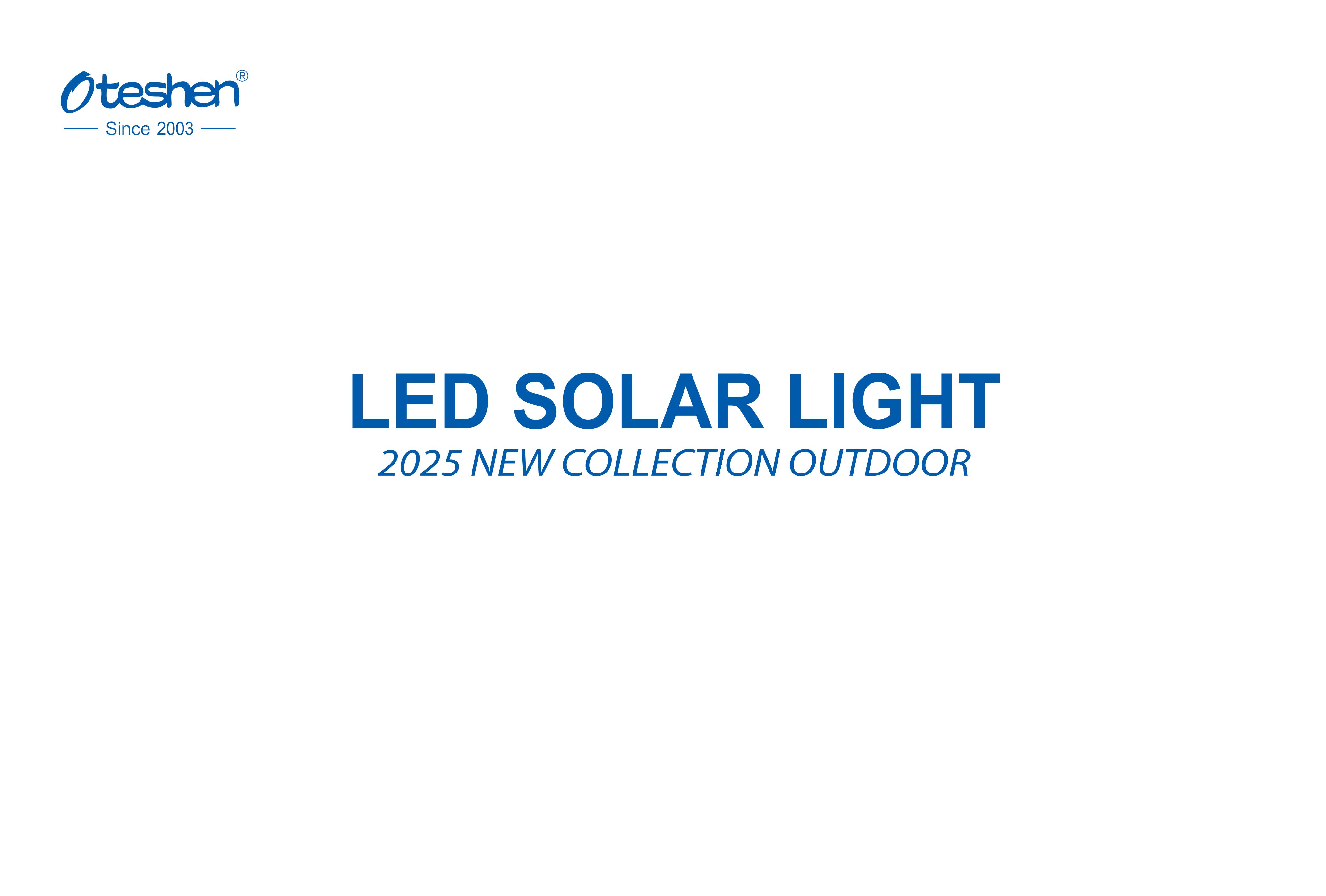 Illuminazione solare a LED