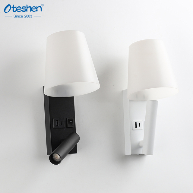 LED Bedside Reading Light with USB Type-C Charging Anti-Glare Design LBD5830AC-2 LBD5830BC-2
