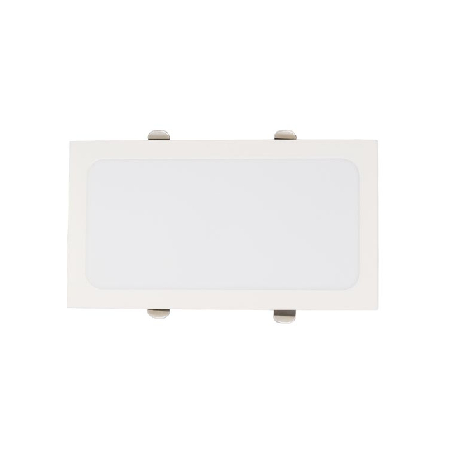 6/9/12/15/18/25W Wide LED Panel Downlight Input Voltage DOB Solution Backlit Light Commercial Thin Iron Square LED Panel Downlights