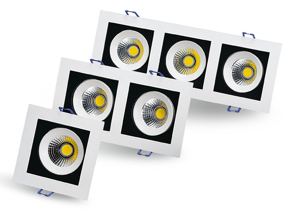 White 5W 10W 15W LED SMD Ceiling Light