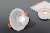 White 8W Cast-Aluminium COB LED Ceiling Light