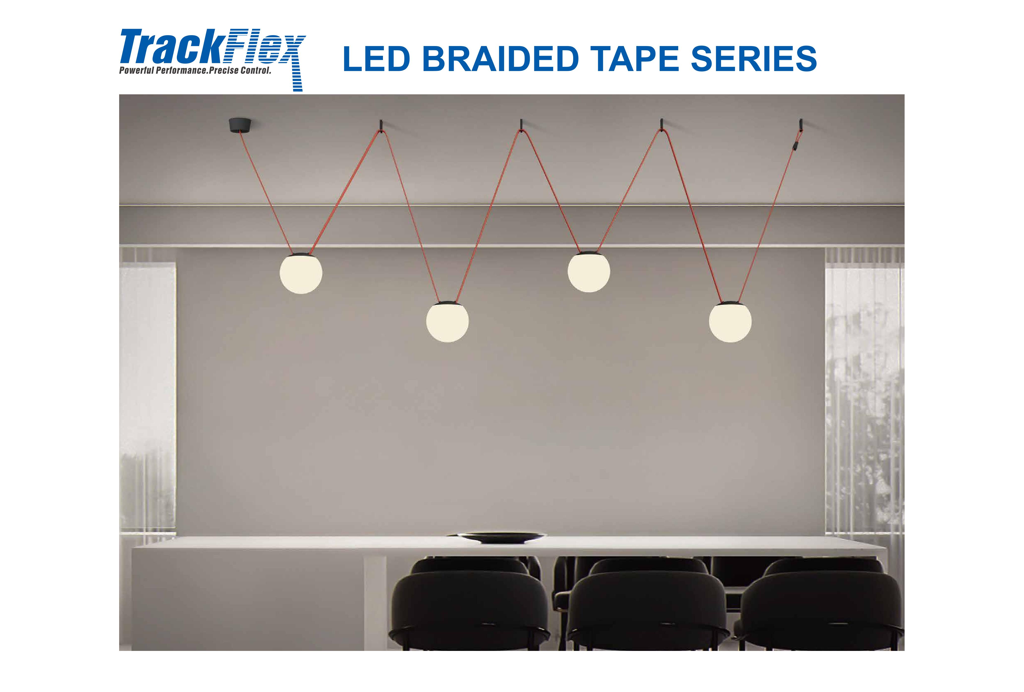 Luce a nastro intrecciata a LED