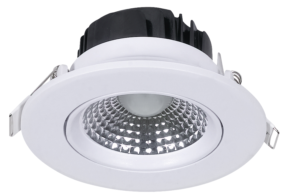 White 8W Plastic COB LED Ceiling Light