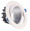 Free New Design 6W Aluminium ABS Iron Plastic COB LED Downlight