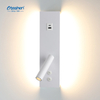 Wall Mount LED BEDSIDE LIGHT With USB Charging Port LBD8030C-12