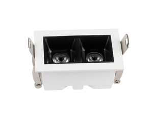 Oprawa sufitowa LED z 2 lampami i głęboką powłoką przeciwodblaskową, 4W - Oteshen LXT0420-4 LXT0420P-4 Podw&oacute;jny reflektor sufitowy