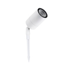 Minimalist Cylinder GU10 Spike Light Housing, Empty PC Garden Spotlight