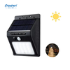 0.8W PC Motion Sensor LED Solar Wall Light, IP44 Outdoor Security Lamp Oteshen SL1801