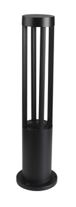 10W IP65 Slatted Hollow COB Aluminum LED Garden Bollard Light, 40/60/80cm Outdoor Landscape Path Lamp - Oteshen LCP0140A-10 LCP0160A-10 LCP0180A-10