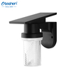 0.9W 3CCT Diagonal Texture ABS LED Solar Wall Light, IP54 Remote Control Outdoor Porch Garden Lamp Oteshen SL1932DT