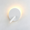 Dual Light Source LED Bedside Reading Wall Light - Oteshen LBD6650-8 8W Rotatable Wall Sconce