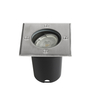 IP67 Adjustable LED Inground Light With GU10 Socket, Round & Square Stainless Steel Recessed Floor Uplight - Oteshen LDM0540D-GU10 LDM0640D-GU10