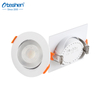 LTH1830BT LTH1930BT Ensemble downlight LED 3CCT, plafonnier encastrable rond et carr&eacute; noir blanc