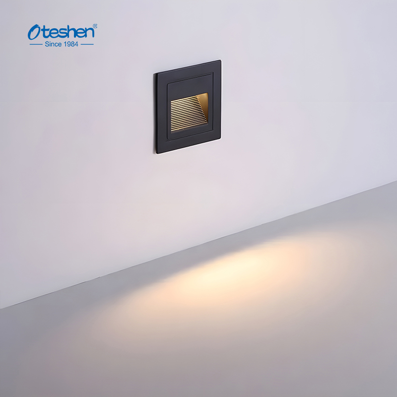 IP65 Aluminum Recessed LED Step Light LBD70 Full Series, Complete Models LBD7010-3 LBD7020-3 LBD7030-5 LBD7040-6 LBD7040-10, 3W/5W/6W/10W, 75&deg; Beam Angle, Black & White Color, 2 Years Warranty Indoor Outdoor Stair Lighting