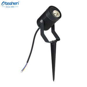 Empty GU10 Spike Light Housing Aluminum+Iron, IP65 Outdoor Landscape Spotlight Shell Only,LDC1410-GU10