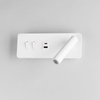 Dual Light LED Bedside Reading Wall Light With USB Type-C Charging - Oteshen LBD6820CD-9 9W Rotatable Wall Sconce