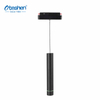 Black cylindrical magnetic LED pendant light TX1650Z-8 8W 640lm 30 degree