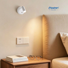 1W 30&deg; No Wiring Magnetic Charging Touch Control LED BEDSIDE LIGHT, Rechargeable Stick-on Wall Reading Lamp Oteshen LBD71010-1