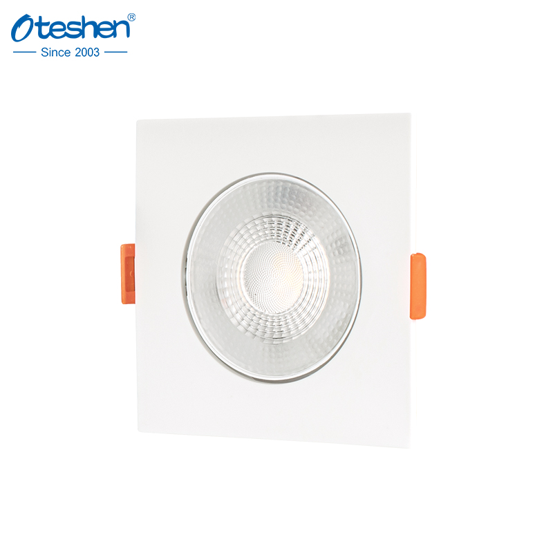 Downlight LED Encastrable 5W 7W 3CCT LTH1830BT & LTH1930BT, Spot Rond & Carr&eacute; 36&deg;