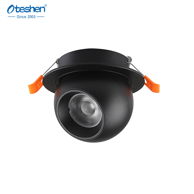 360&deg; Justerbar Indbygget LED Downlight 7W/14W
