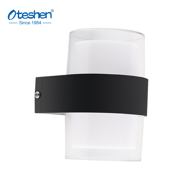 4W & 8W 150&deg; Round ABS LED WALL LIGHT, IP44 Indoor & Covered Outdoor Wall Sconce Oteshen LBD5320-4 / LBD5340-8