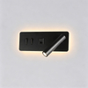 Dual Light LED Bedside Reading Wall Light With USB Type-C Charging - Oteshen LBD6820CD-9 9W Rotatable Wall Sconce