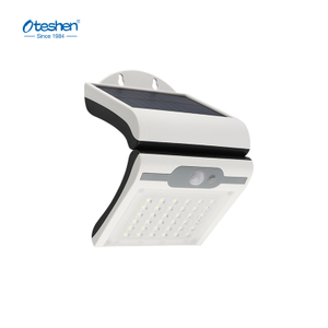 4.5W ABS LED Solar Wall Light with Motion Sensor, IP44 Outdoor Security Porch Lamp Oteshen SL1924