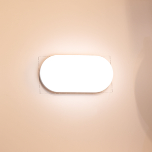 8W & 15W Frameless Oval PC LED BULKHEAD LIGHT, IP65 Indoor & Outdoor Wall & Ceiling Lamp Oteshen LXD0130S-8 / LXD0140S-15