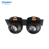 14W double-head square recessed adjustable LED downlight LTD1920-14 1100lm 24 degree IP65