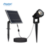 1.2W 2.4W 3.6W 4.8W Separated Solar Panel LED Spike Garden Light, IP65 Outdoor Landscape Spotlight Oteshen SL1925-1 / SL1925-2 / SL1925-3 / SL1925-4