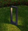 10W IP65 COB Aluminum LED Garden Bollard Light, 40/60/80cm Tall Frame Landscape Path Lamp - Oteshen LCP0240A-10 LCP0260A-10 LCP0280A-10